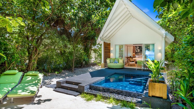 Beach Villa with Pool